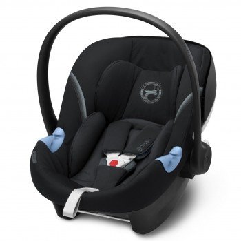 Автокресло Cybex Aton M i-Size, Deep Black, Черный