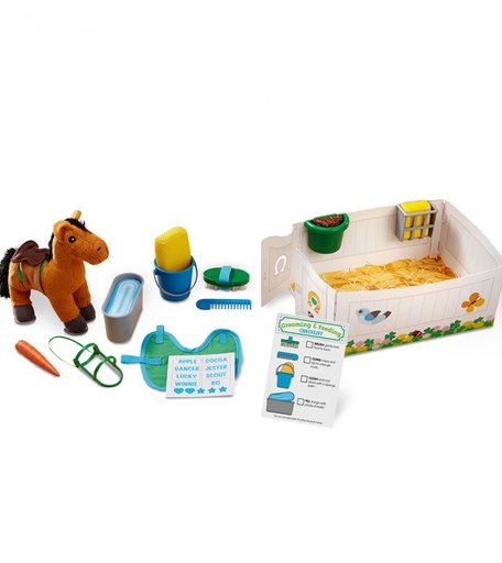 Melissa & Doug Игровой набор Уход за лошадкой