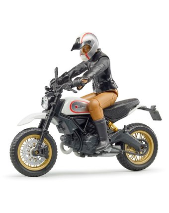 Миниатюра фотографии Мотоцикл bruder с фигуркой мотоциклиста 1:16