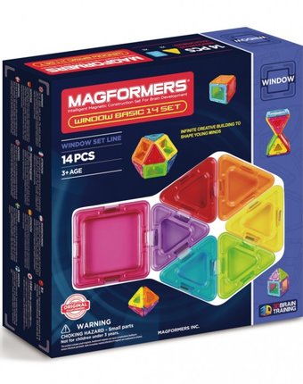 Конструктор Magformers Магнитный Window Basic 14 set