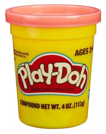 Баночка Play-Doh розовый розовый