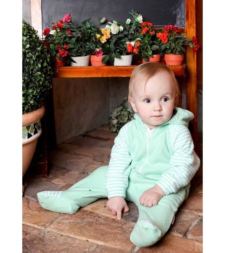 Lucky Child Комбинезон с капюшоном Полоски 4-13
