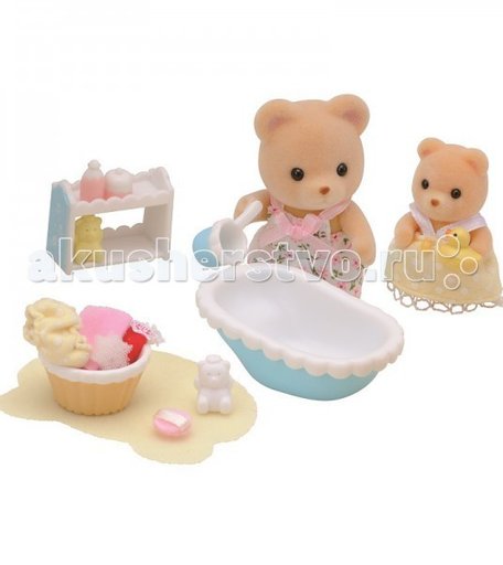 Sylvanian Families Игровой набор Мама купает малыша