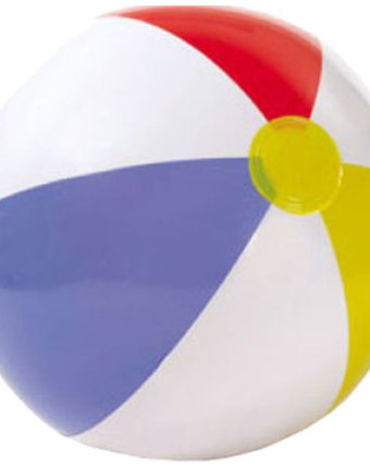 Надувная игрушка Shantou Gepai Glossy Panel Ball с цветными сегментами 51 см, 51 см