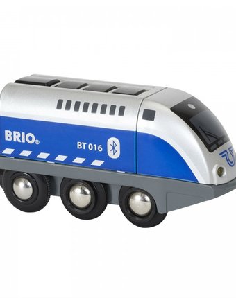Миниатюра фотографии Brio игрушечный паровозик на ик-управлении оскар (свет, звук)