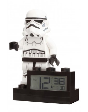 Миниатюра фотографии Часы lego будильник star wars 9004032 лего звездные войны минифигура stormtrooper