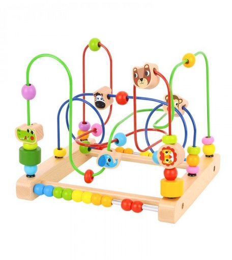 Деревянная игрушка Tooky Toy Лабиринт Лес