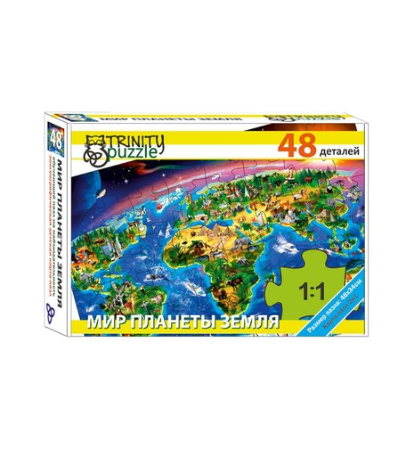 Пазл Trinity Мир планеты Земля