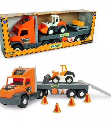 Wader Super Tech Truck с Бульдозером
