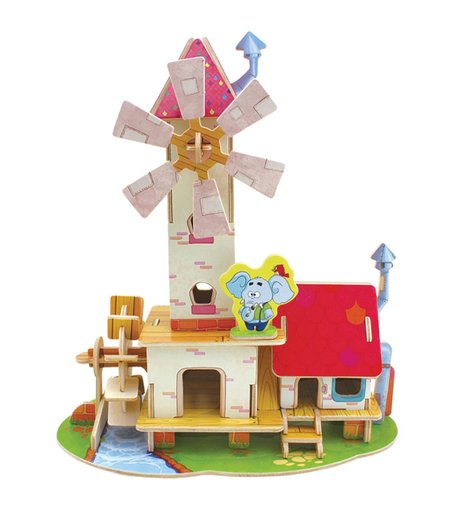 Пазл 3D Rezark дом мельника