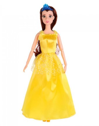 Карапуз Кукла София принцесса в желтом платье с аксессуарами 29 см