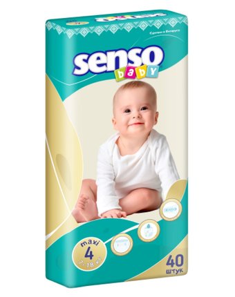 Подгузники Senso Baby (7-18 кг) шт.