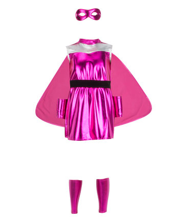 Миниатюра фотографии Карнавальный костюм батик барби супер блестка