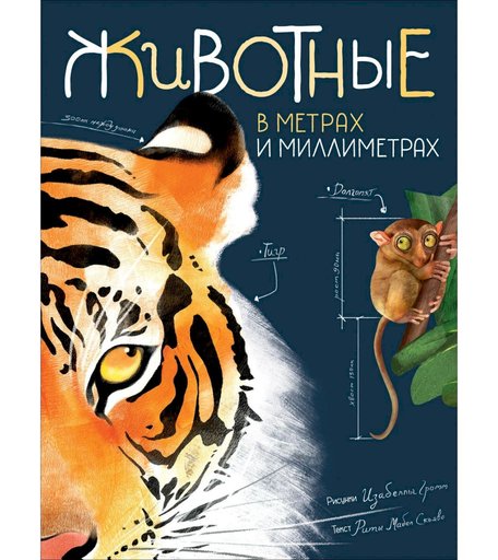 Книга Росмэн «Животные в метрах и миллиметрах