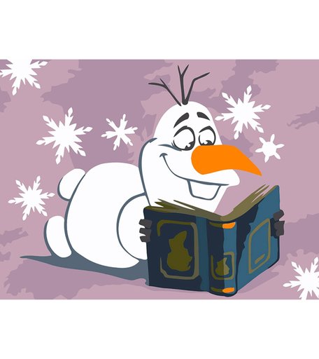 Набор для раскрашивания по номерам ФРЕЯ Очаровательный Олаф