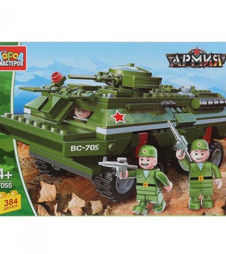 Город мастеров Армия: БТР (384 детали)