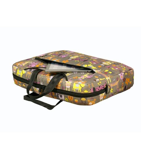 Сумка Vivacase для ноутбука Country Doggy 15.6, цвет: коричневый