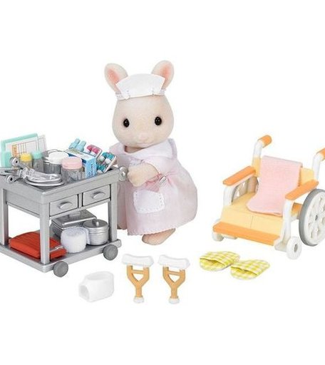 Игровой набор Sylvanian Families Медсесетра с аксессуарами