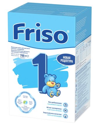 Молочная смесь Friso LockNutri 1 с рождения, 700 г