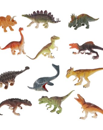 Миниатюра фотографии Набор наша игрушка динозавры 6-9 см