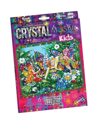 Набор для творчества Данко-Тойс Crystal Mosaic Kids Феи