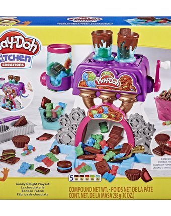 Миниатюра фотографии Игровой набор play-doh конфетная фабрика