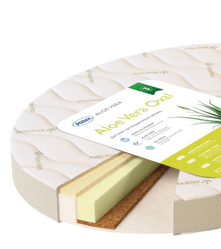 Матрас Plitex Aloe vera Oval 125 х 75