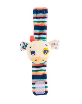 Миниатюра фотографии Happy snail игрушка-погремушка на ручку жираф спот