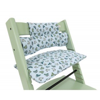 Классическая подушка Stokke Tripp Trapp Blue Fox, голубой