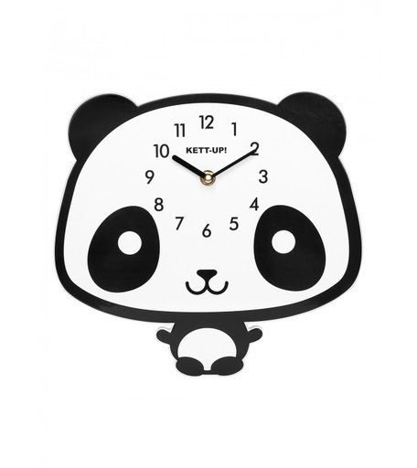 Часы Kett-Up детские настенные Design Zoo Панда