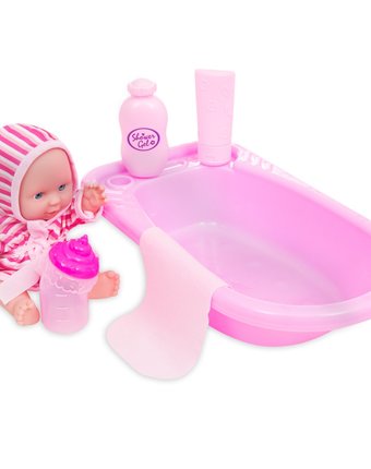 Игровой набор Mia Club Mia Club baby Кукла-пупс с ванночкой и аксессуарами 20 см