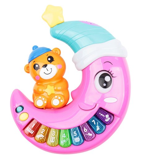Развивающая игрушка Игруша Музыкальное пианино (розовое)