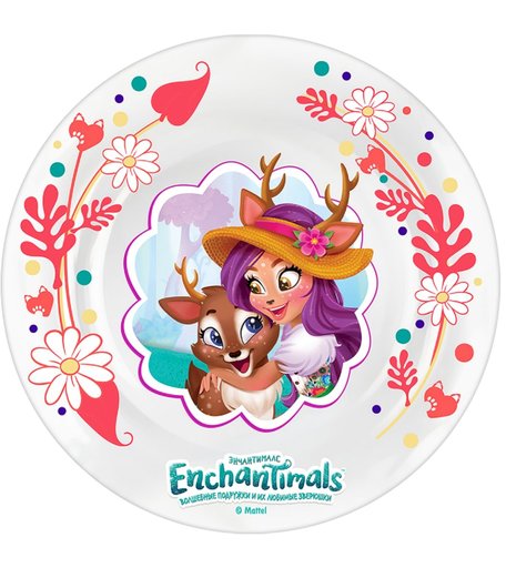Тарелка Priority Enchantimals, с 3 лет