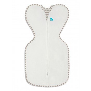 Комбинезон-мешок Love To Dream Swaddle UP Organic Love M, 1 tog, кремовый