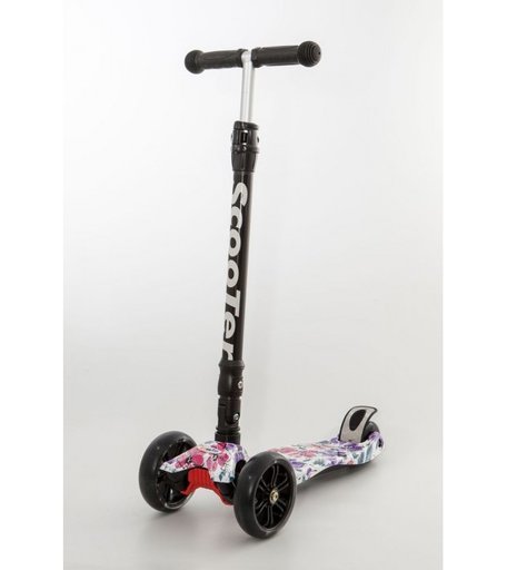 Трехколесный самокат Scooter Graphic 24 BKS-230