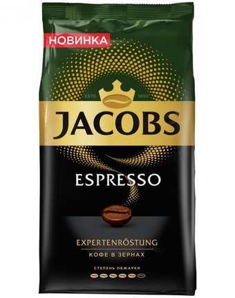 Миниатюра фотографии Jacobs кофе в зернах espresso 1 кг