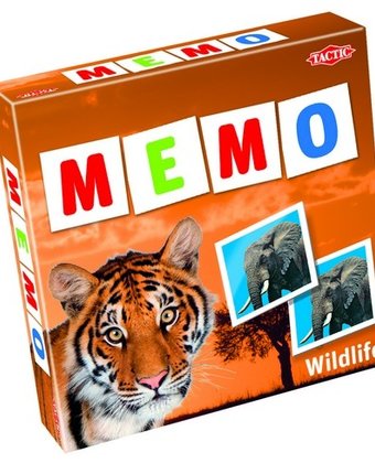 Tactic Games Мемо-карточки Дикие животные-2