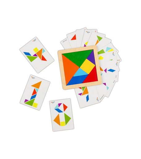 Рамка-вкладыш Raduga Kids Деревянные игрушки Танграм