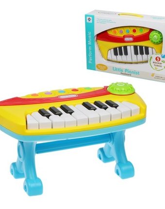 Миниатюра фотографии Развивающая игрушка наша игрушка пианино детское 16 клавиш