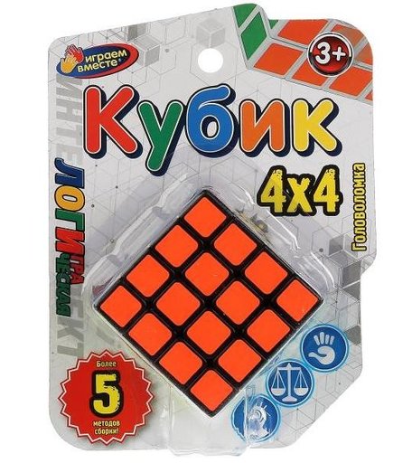 Играем вместе Логическая игра Кубик 4х4