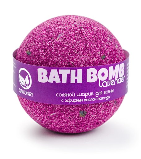 бомбочка для ванны SAVONRY Шарик для ванны Lavender (лаванда) г