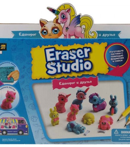 Diamant Toys Набор для изготовления ластиков Eдинорог и друзья