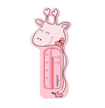 Термометр для воды BabyOno Romantic Giraffe, розовый