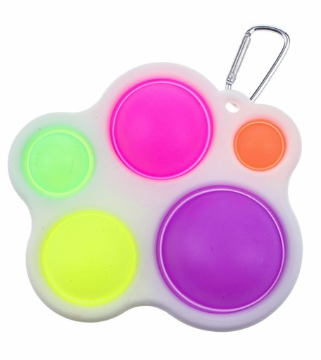 Брелок-антистресс 1Toy - Simple Dimple 5 кнопок, 14 см