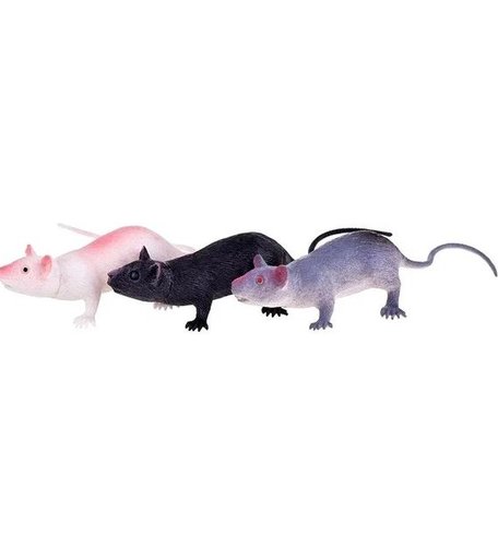 Набор фигурок 1Toy В мире животных Крысы (3 шт.) 7 см