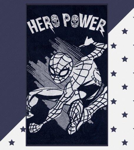 Marvel Полотенце махровое Hero power Человек Паук 130х70