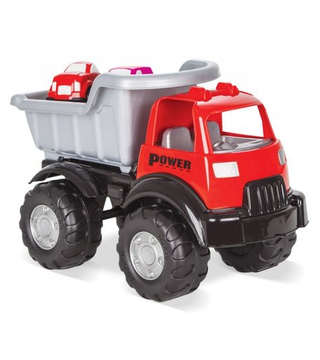 Pilsan Грузовик Power Tpuck + 2 машинки