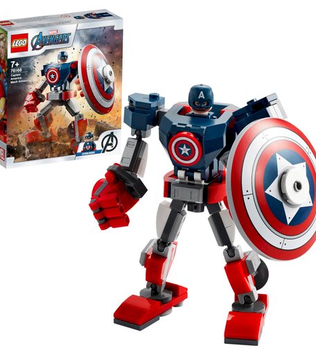Конструктор LEGO Marvel Super Heroes 76168 Капитан Америка: Робот