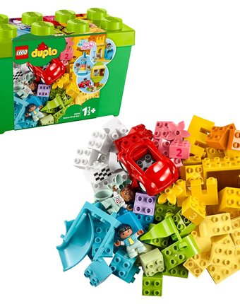 Миниатюра фотографии Конструктор lego duplo 10914 большая коробка с кубиками