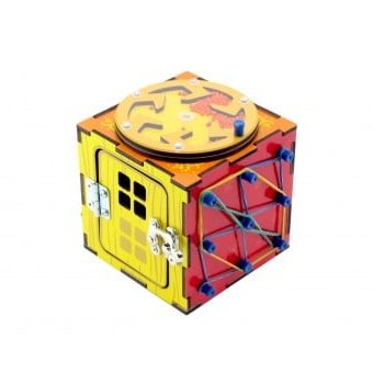 Миниатюра фотографии Игра развивающая "бизи-кубик" мастер игрушек
